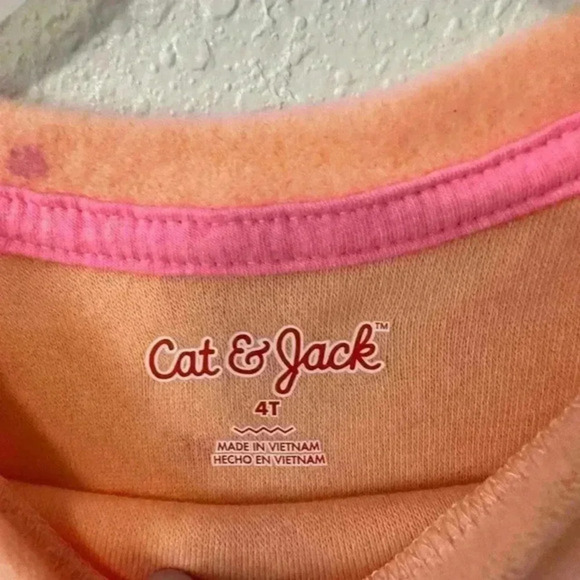 Lot of 3 girls Sweatshirts Sweater Size 4 Cat & Jack, Disney - Picture 3 of 11